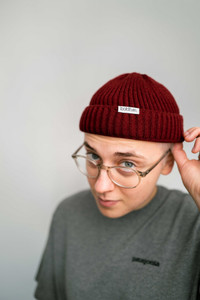 boldtvin BOLDTVIN BEANIE - WEINROT