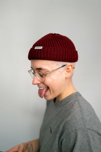 boldtvin BOLDTVIN BEANIE - WEINROT