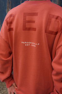 Parookaville Sweater - Rusty Red Oversized