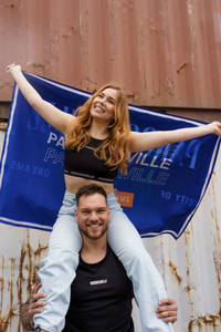 Parookaville Flag - Black'n'Blue