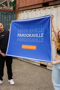Parookaville Flag - Black'n'Blue