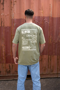 Parookaville T-Shirt Vintage Green
