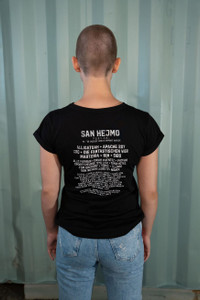 San Hejmo T-Shirt Line-up 2023 Black, Women