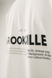 Parookaville T-SHIRT, MONO STATEMENT, OFF-WHITE