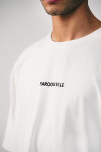 Parookaville T-SHIRT, MONO STATEMENT, OFF-WHITE