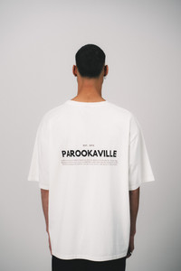 Parookaville T-SHIRT, MONO STATEMENT, OFF-WHITE