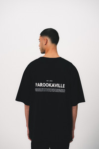 Parookaville T-SHIRT, MONO STATEMENT, BLACK