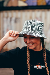 San Hejmo Bucket Hat - Zebra