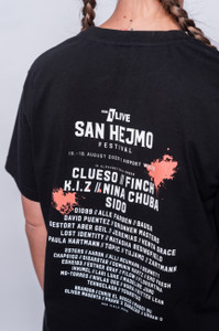 San Hejmo T-Shirt - Line-Up 2025, schwarz