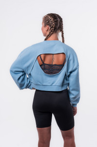 San Hejmo Sweater kurz - Cut Out
